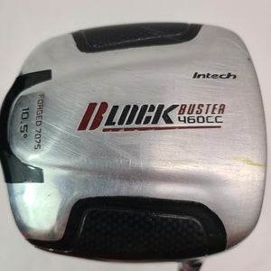 Used Intech Block Buster 460cc 10.5 Degree Regular Flex Steel Shaft Drivers