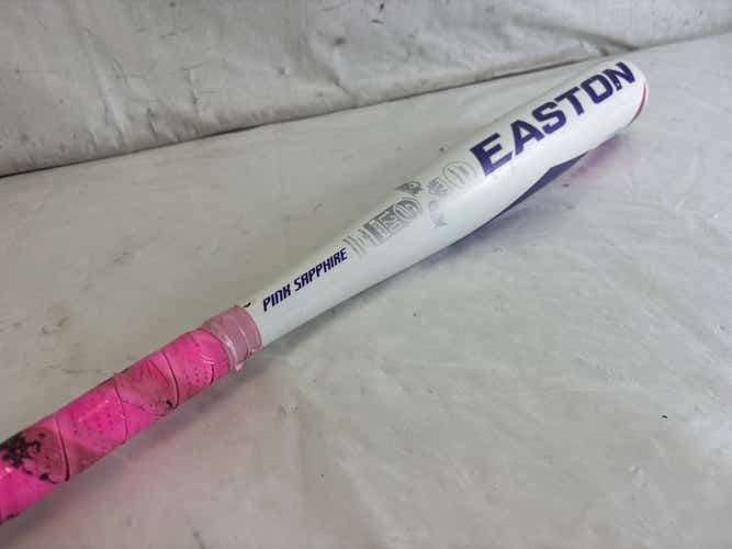 Used Easton Pink Sapphire Fp22psa 25" -10 Drop Fastpitch Softball Bat
