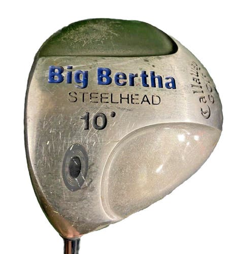 Callaway Big Bertha Steelhead Driver 10* RCH99 Senior Graphite 44" New Grip LH