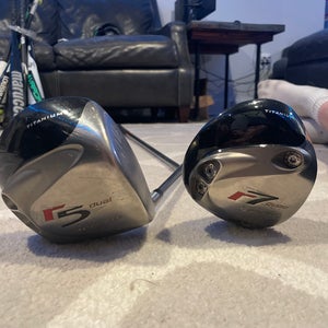 Taylormade r7 driver and Taylormade r5 driver
