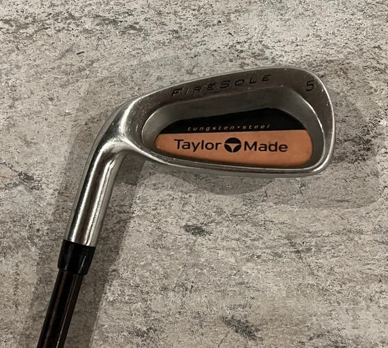 Used Left Hand Taylormade Firesole 5 Iron (Check Description)