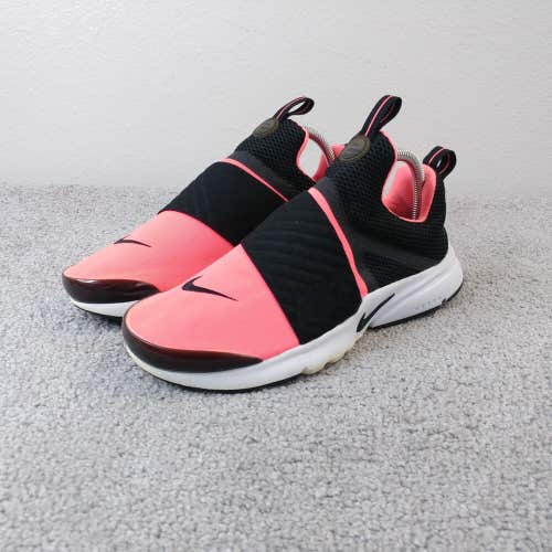 Nike Presto Extreme Girls Size 7Y Running Shoes Black Lava Flow Pink 870022-001