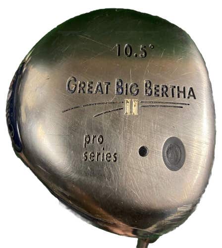 Callaway Great Big Bertha II Pro Series Driver 10.5* Stiff Graphite 44.5" Men RH
