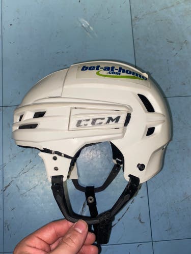 Used Pro Stock Ccm Supertacks X Helmet Size Medium See Description