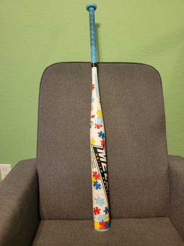 SUNCOAST MELEE3 AUTISM AWARENESS END-LOADED 13 INCH SENIOR SOFTBALL SLOWPITCH BAT