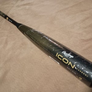 USED 2023 Rawlings ICON BBCOR 33/30 (-3) 2 5/8" BBCOR Composite Baseball Bat