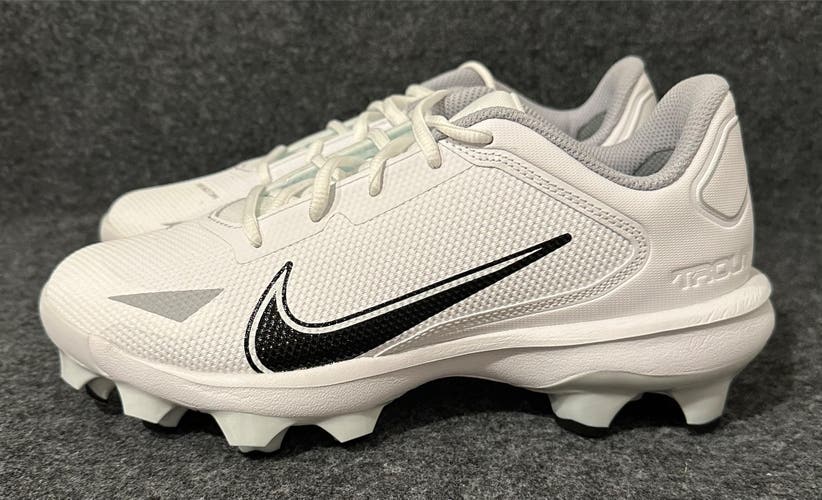 Men’s Nike Force Trout 8 Pro MCS Molded Baseball Cleats White CZ5914-100  Size 6.5