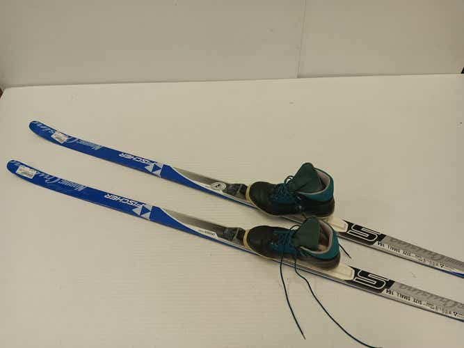 Used Fischer Cruiser Skis Wmns Boots 164 Cm Girls' Cross Country Ski Combo