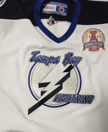 2004 Stanley Cup  Tampa Bay Lightning Jersey