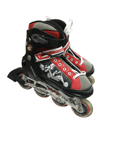 Used Mongoose Adj 5-8 Adjustable Inline Skates - Rec And Fitness