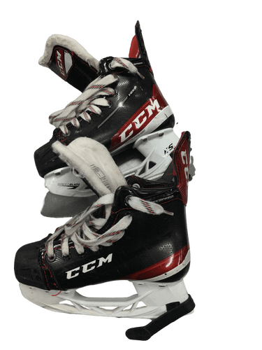 Used Ccm Jetspeed Vibe Junior 01 Ice Hockey Skates