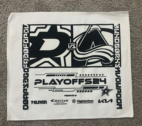Dallas Stars 2024 NHL Playoffs Rally Towel Round 2 Game 5 Vs Colorado Avalanche