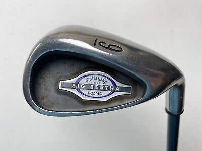 Callaway 2002 Big Bertha Single 9 Iron RCH 65i Ladies Graphite Womens RH