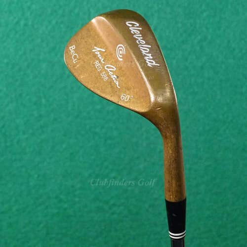 Cleveland Tour Action 588 BeCu 60° LW Lob Wedge Factory True Temper Steel Wedge