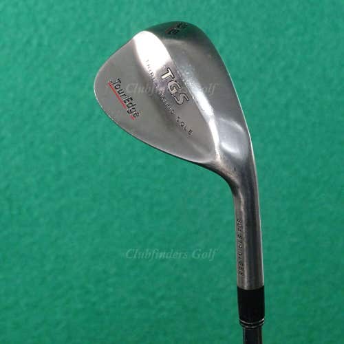 Tour Edge TGS Triple Grind Sole Stainless 56° SW Sand Wedge Factory Steel Wedge