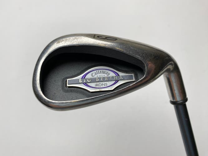 Callaway 2002 Big Bertha Single 9 Iron RCH 65i Ladies Graphite Womens RH