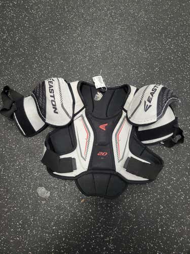Used Easton Syn20 Md Hockey Shoulder Pads