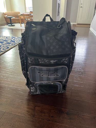 Boombah Rolling Catcher's Superpack USA Clandestine Bat Bag