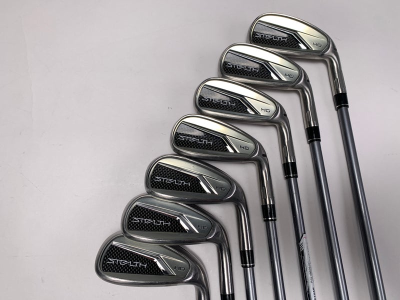 TaylorMade Stealth HD Iron Set 5-PW+AW Fujikura Speeder NX Regular Graphite RH