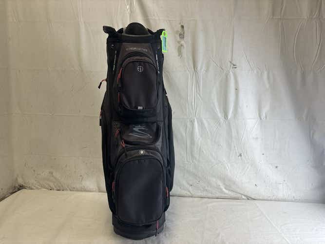 Used Cobra 14-way Golf Cart Bag W Rain Hood