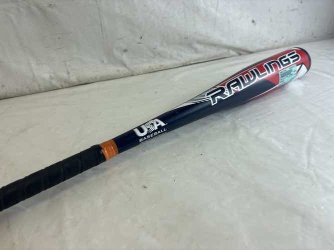Used Rawlings Fuel Usawb8 27" -8 Drop Usa 2 5 8 Barrel Baseball Bat 27 19