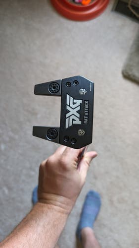 Used PXG Mallet Bat Attack Right Handed Putter 35"