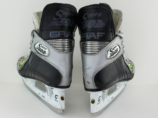Used Senior Graf Supra 502 Hockey Skates 7 R (8.5 US Shoe)