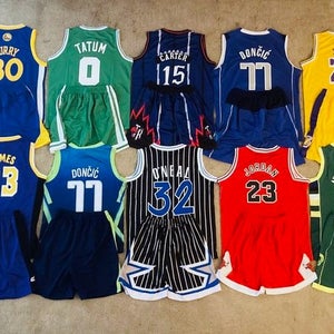 Boys 3T-16 Lakers Warriors Heat Magic Celtics Bucks Spurs 76ers LeBron Jordan