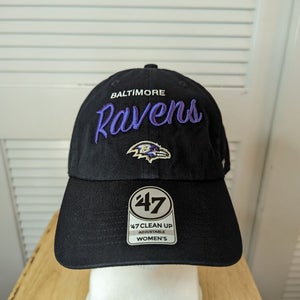 NWS Baltimore Ravens '47 Clean Up Women's Strapback Hat NFL