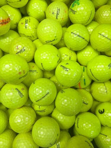 Titleist Pro V1/ PV1x Yellow        12 Premium AAA Used Golf Balls