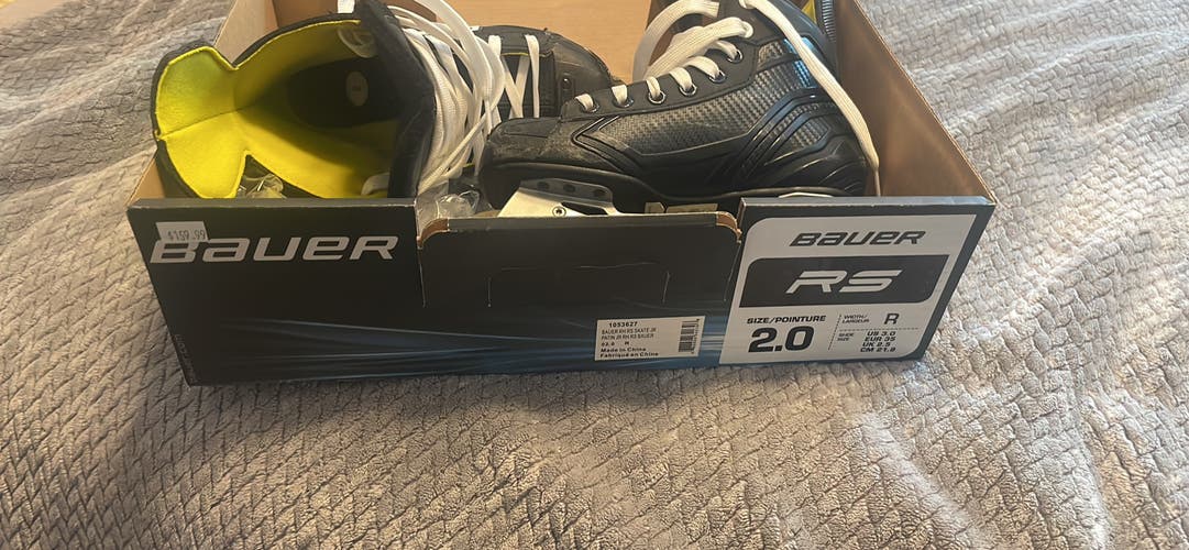 Bauer RS Inline Skates Regular Width Size 2