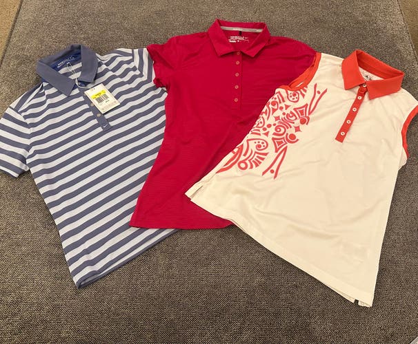 Nike Golf / adidas golf shirt bundle