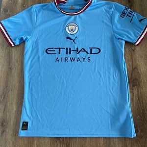 Manchester City Home 22/23 Blue Medium Men's Puma Jersey