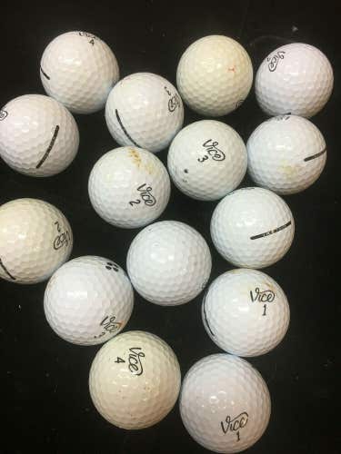50 Vice Tour Premium AAA Used Golf Balls ....Free Ship