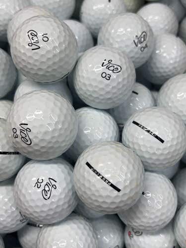 12 Vice Pro Zero Near Mint AAAA Used Golf Balls