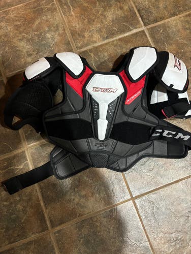 Used Senior CCM JetSpeed FT4 Pro Shoulder Pads