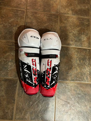 Used Senior CCM 15" Jetspeed FT4 pro Shin Pads