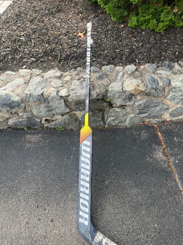 Used Senior Warrior Regular 25" Paddle  Ritual V1 SR Goalie Stick