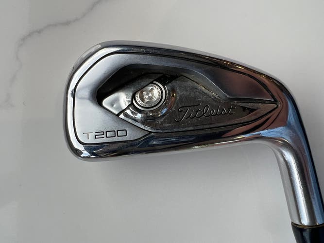 Used Men's 5 Iron Right Handed Stiff Flex Steel Shaft T200