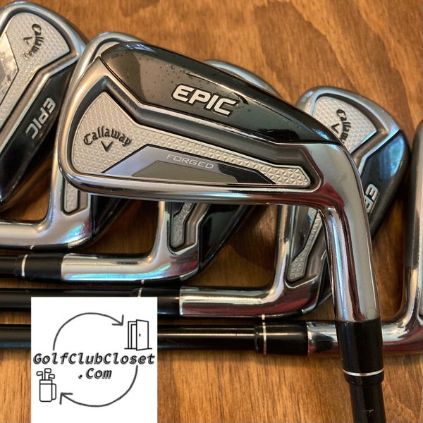 Callaway Epic Forged Iron Set / 5-AW Regular Flex Graphite Shafts