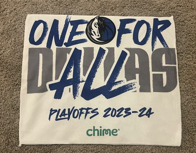 Dallas Mavericks 2024 NBA Playoffs Rally Towel