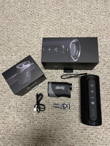 Blue Tees 3Max Rangefinder With Speaker, USB Charger And Divot Tool