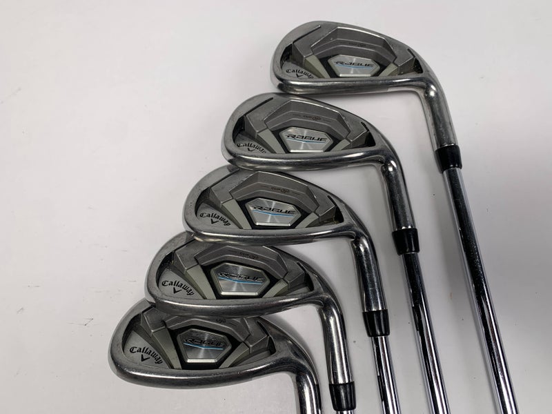 Callaway Rogue Iron Set 7-PW+AW KBS Max 90g Regular Steel Mens RH