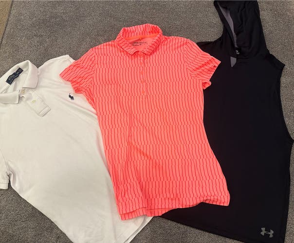 Womens activewear golf Shirt Bundle