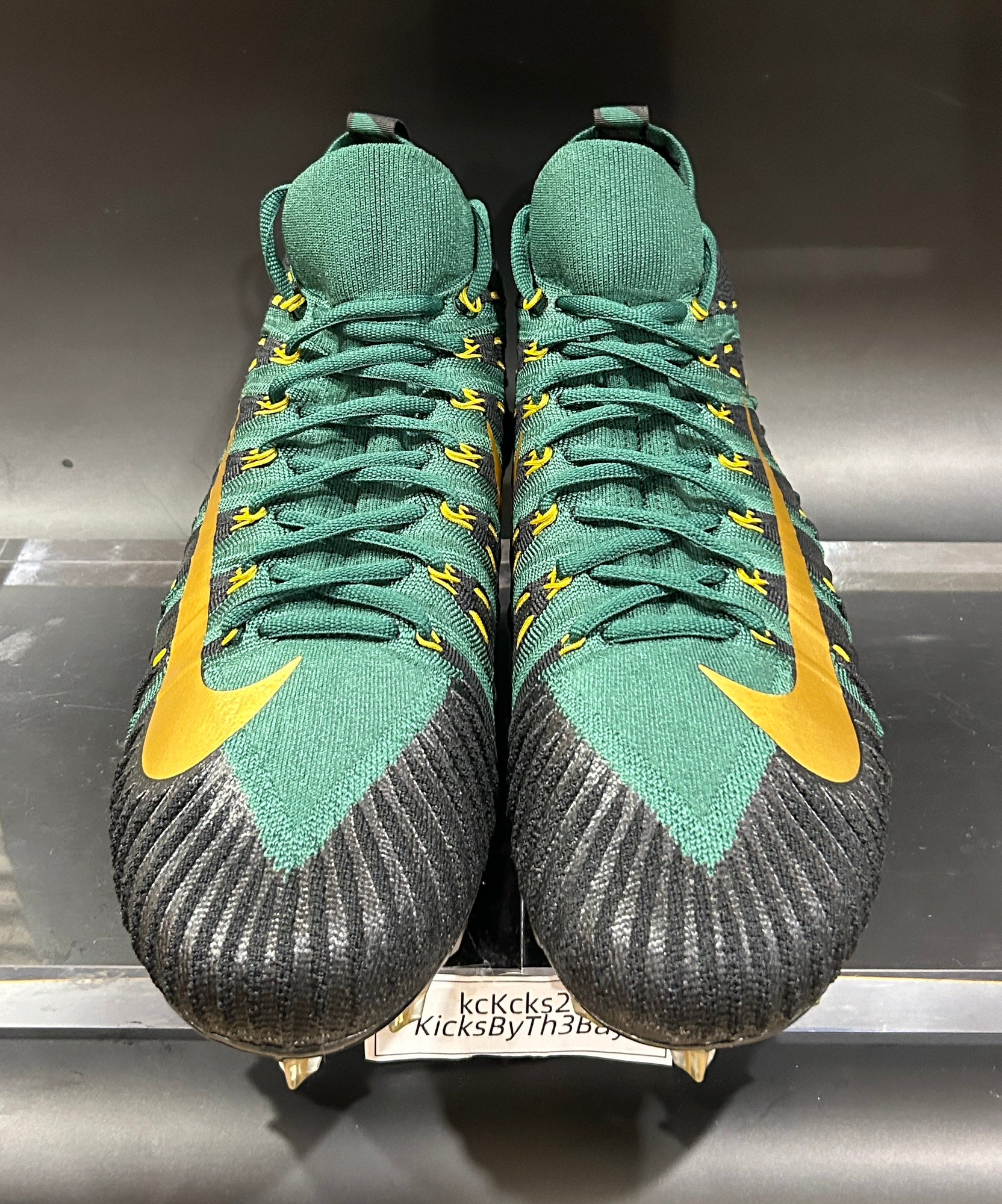 nike alpha menace elite green
