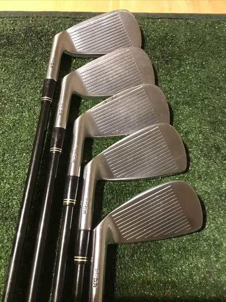 PRGR Data 811 Irons Set 3-PW-GW-SW SR Stiff Regular Flex M