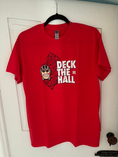 Rutgers University Deck the Hall T Shirt