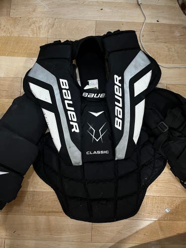 Used  Bauer Classic Goalie Chest Protector