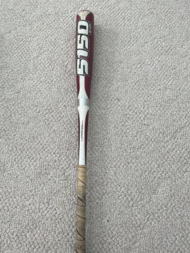 Used 2012 Rawlings 5150 BBCOR Certified Alloy 28.5 oz 31.5" Bat