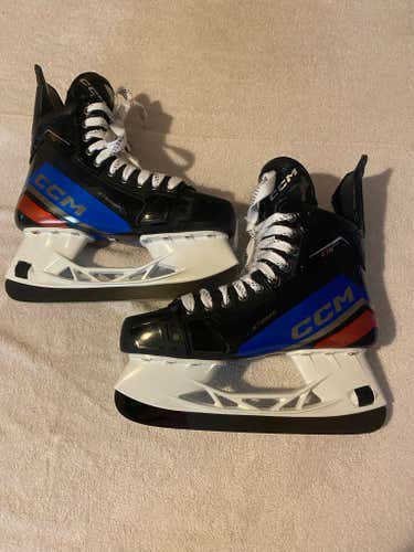 NHL Pro Stock CCM JetSpeed FT6 Pro Ice Hockey Skates, Size Senior 8
